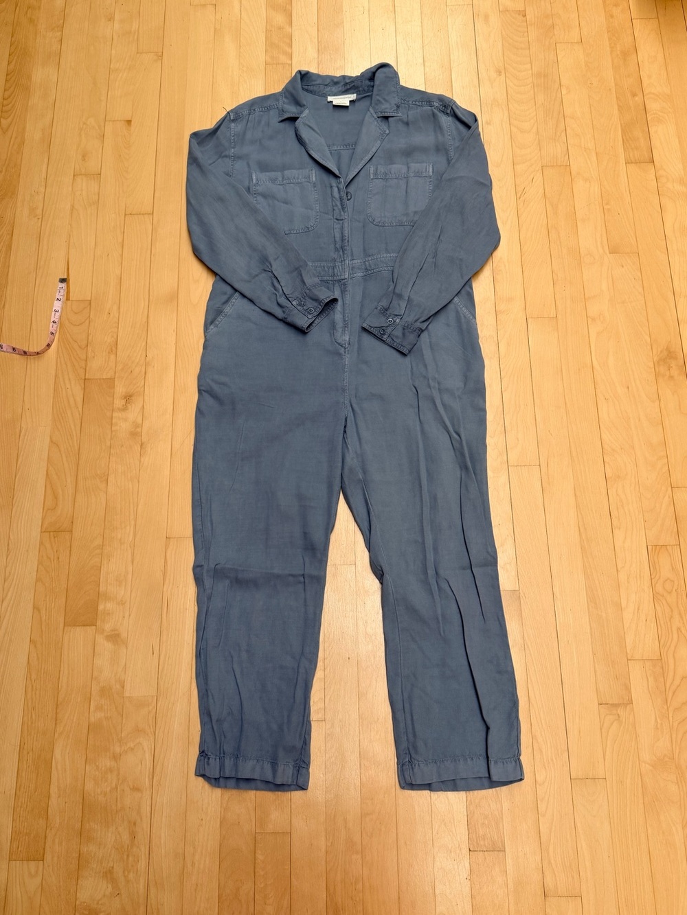 Treasure & Bond Utility Style Women's Jumpsuit in Slate Blue